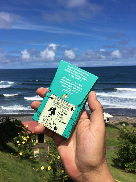 Laphroaig 10-Year Scotch-Whiskey 71% Infused Hawaiian Dark Chocolate Bar Cocktail