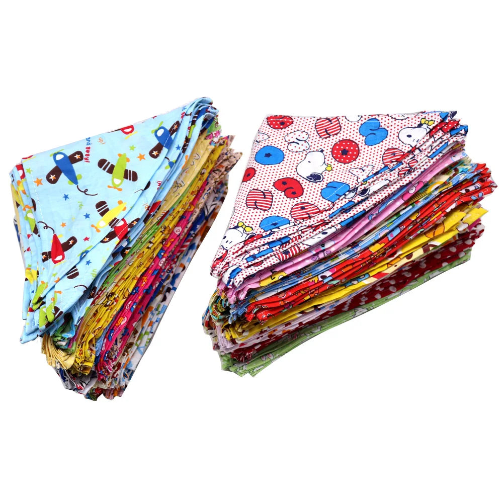 Island Style Dog Bandana Set – 10 Piece Set