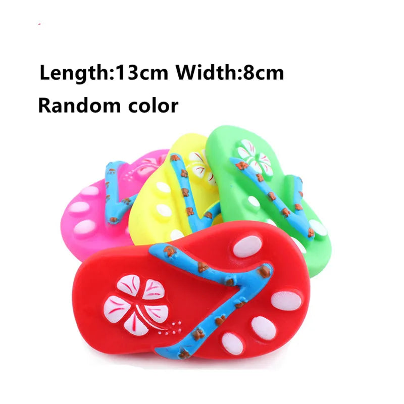 Colorful children's sandles with flower designs on a white background