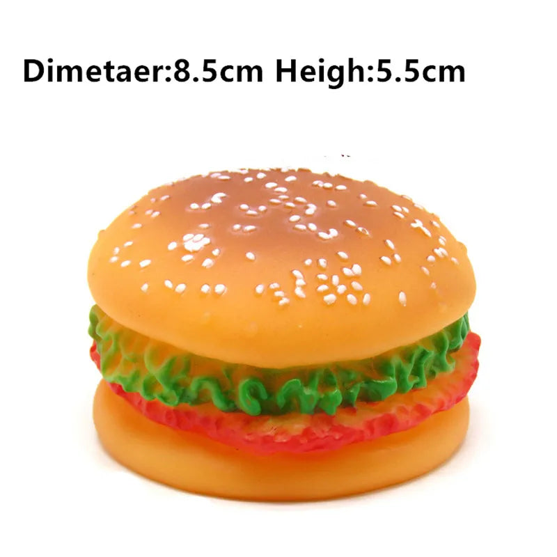 Rubber Squeaky Dog Toys – Chew, Train & Play