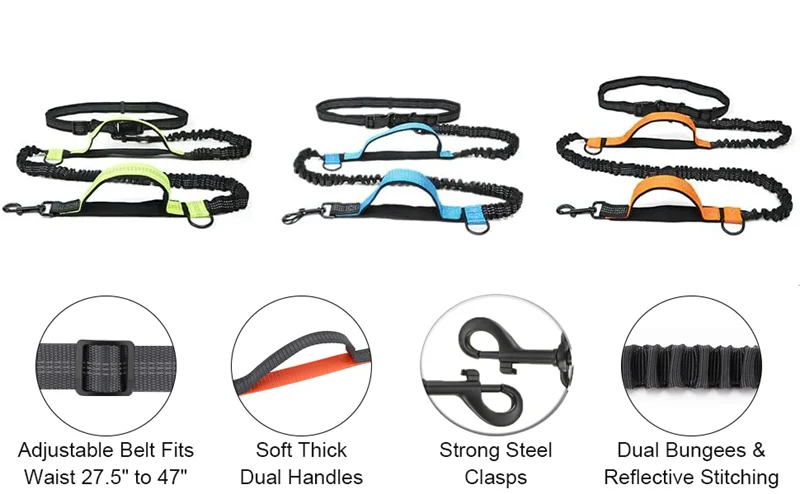 Hands-Free Dog Leash for Running & Jogging