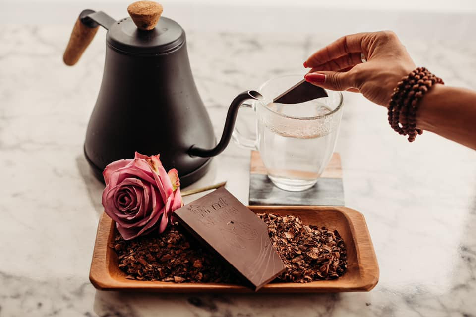 100% Hawaiian Ceremonial Cacao Bars (18 Brewable Bars)