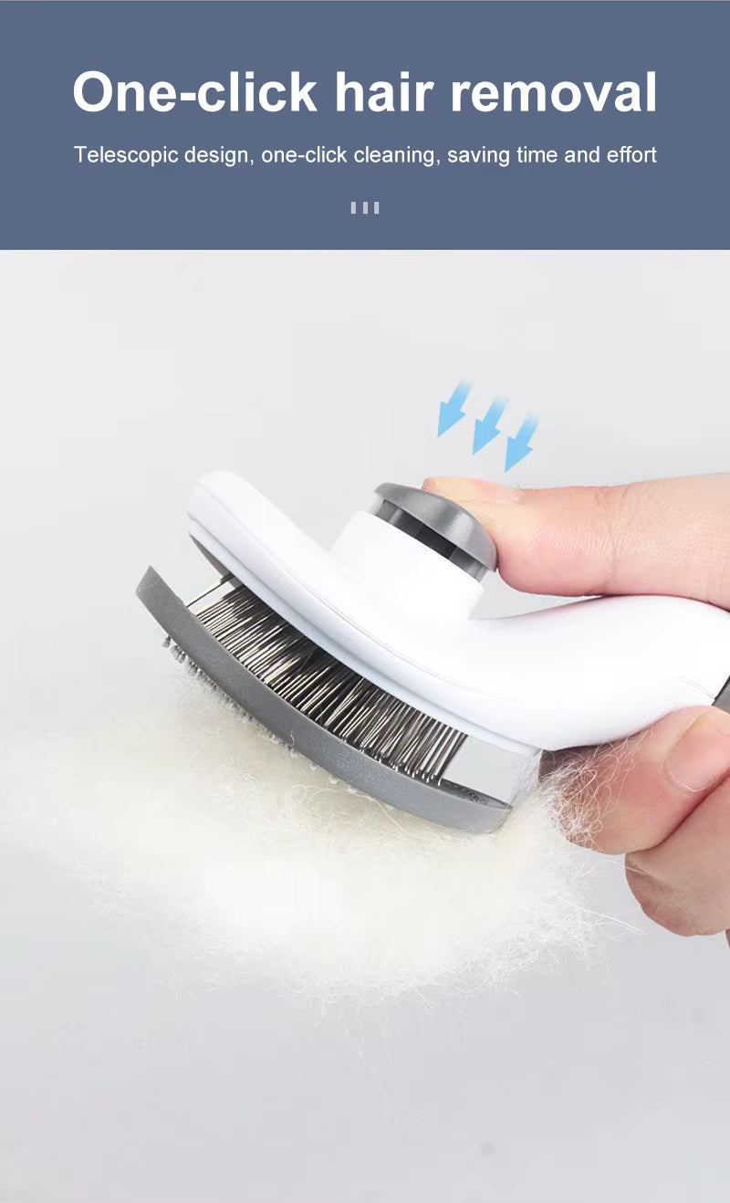 Hair removal tool with telescopic design being used on a white background